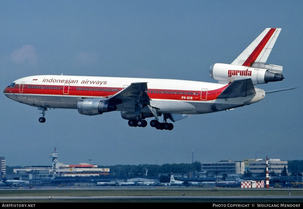 Aircraft Photo of PK-GIB | McDonnell Douglas DC-10-30 | Garuda Indonesian Airways | AirHistory.net #529335