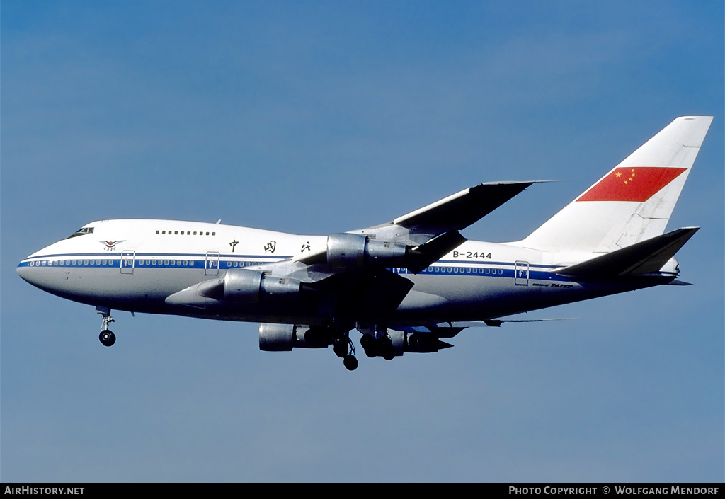 Aircraft Photo of B-2444 | Boeing 747SP-J6 | CAAC - Civil Aviation Administration of China | AirHistory.net #529342