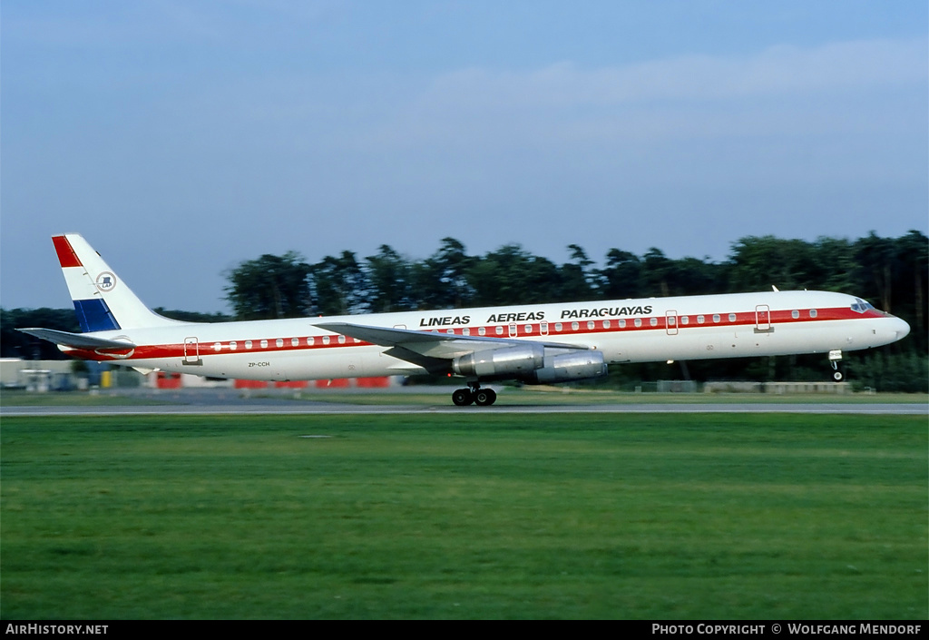 Aircraft Photo of ZP-CCH | McDonnell Douglas DC-8-63 | Líneas Aéreas Paraguayas - LAP | AirHistory.net #529347