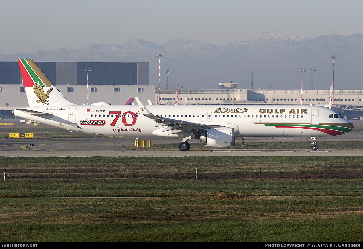 Aircraft Photo of A9C-NB | Airbus A321-253NX | Gulf Air | AirHistory.net #529349