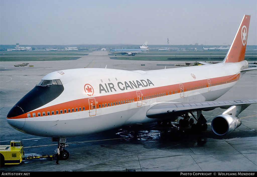Aircraft Photo of C-FTOE | Boeing 747-133 | Air Canada | AirHistory.net #529360