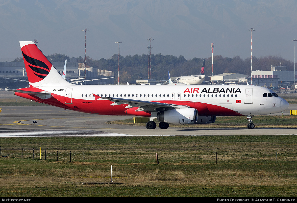 Aircraft Photo of ZA-BBC | Airbus A320-232 | Air Albania | AirHistory.net #529371