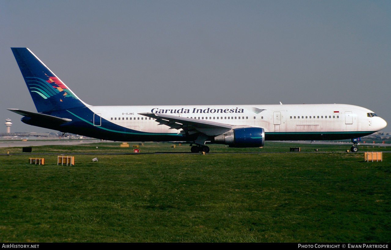 Aircraft Photo of G-SJMC | Boeing 767-31K/ER | Garuda Indonesia | AirHistory.net #529373