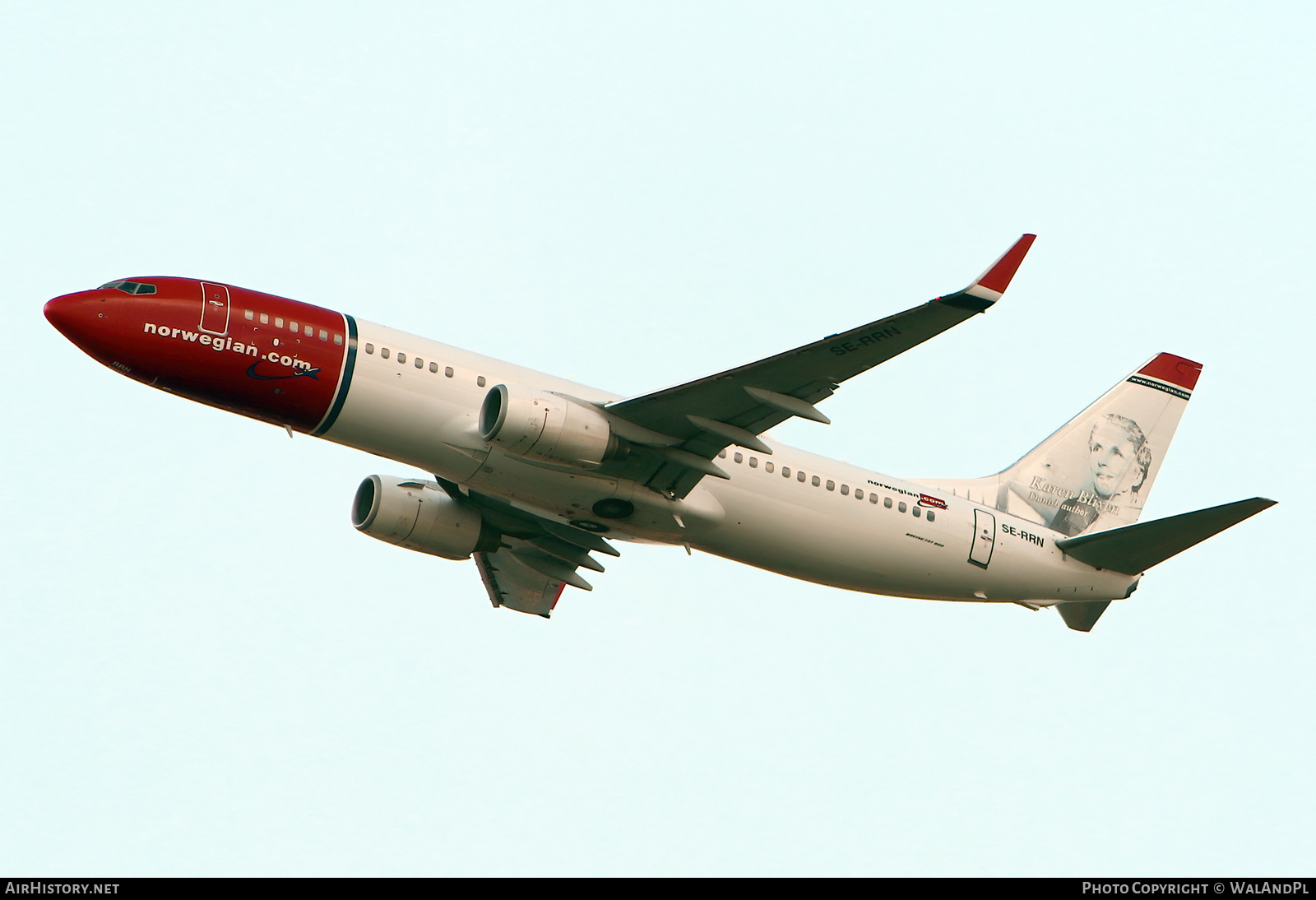 Aircraft Photo of SE-RRN | Boeing 737-8JP | Norwegian | AirHistory.net #529374