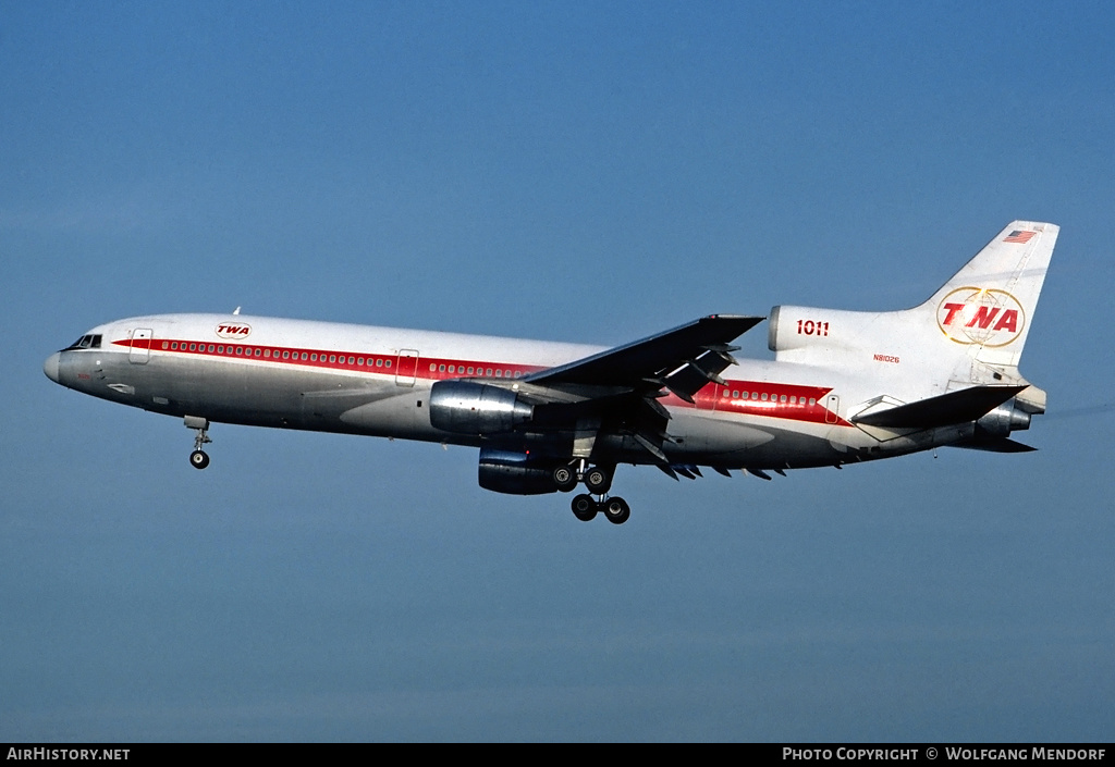 Aircraft Photo of N81026 | Lockheed L-1011-385-1-15 TriStar 100 | Trans World Airlines - TWA | AirHistory.net #529389