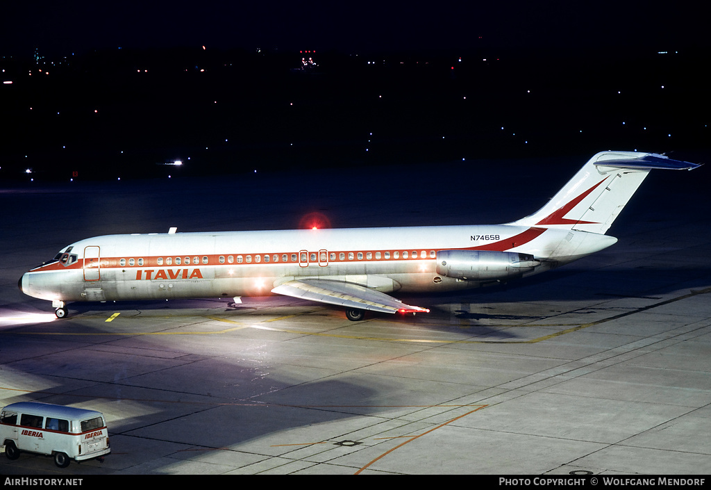 Aircraft Photo of N7465B | McDonnell Douglas DC-9-33CF | Itavia | AirHistory.net #529396