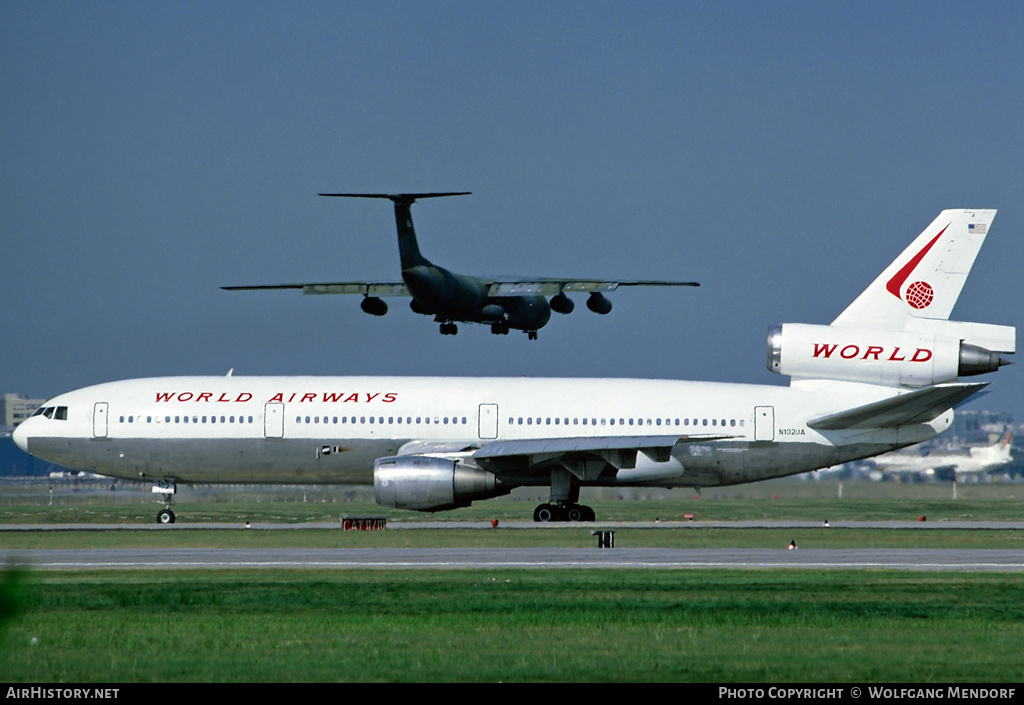 Aircraft Photo of N102UA | McDonnell Douglas DC-10-10 | World Airways | AirHistory.net #529398