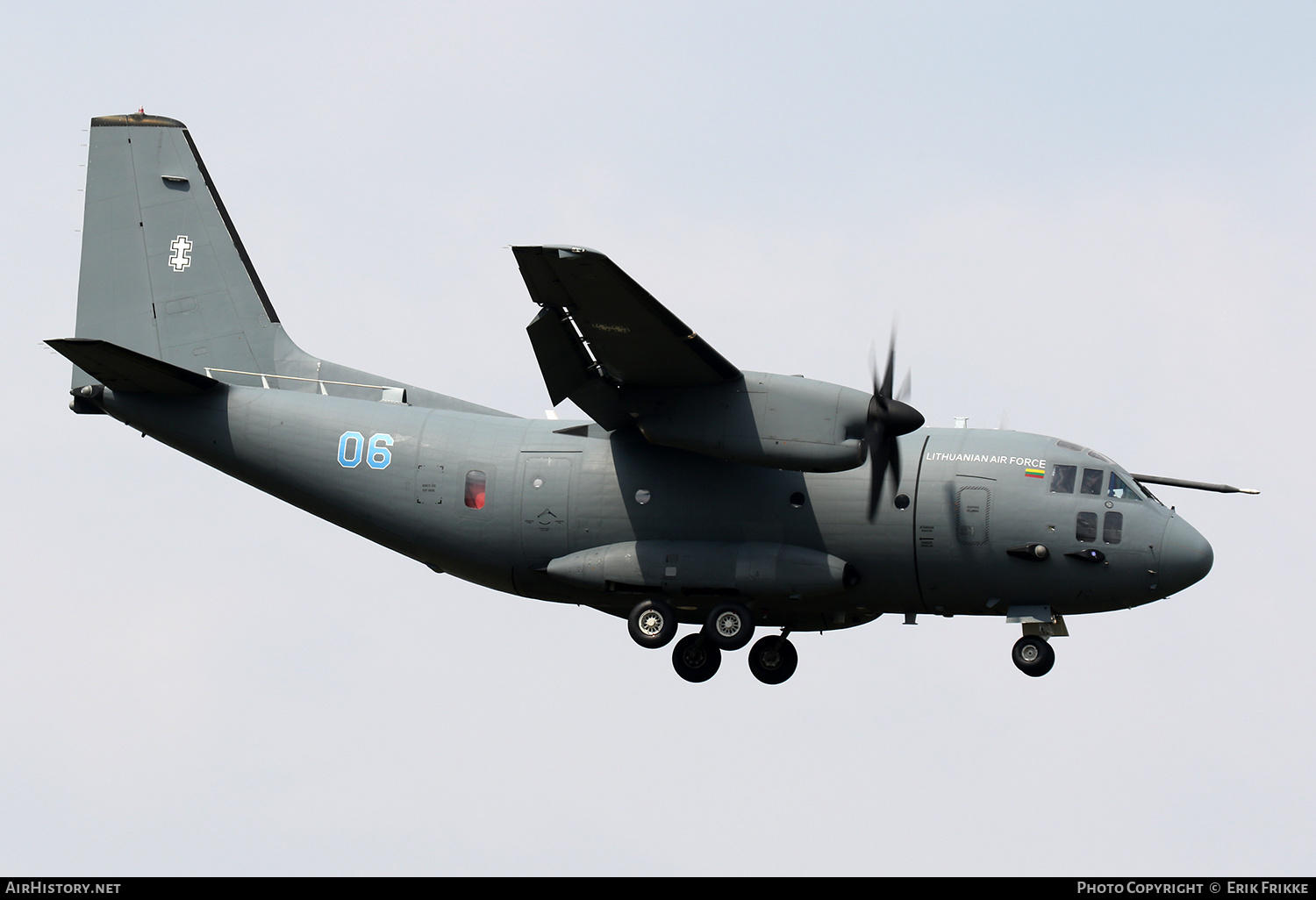 Aircraft Photo of 06 | Alenia C-27J Spartan | Lithuania - Air Force | AirHistory.net #529402