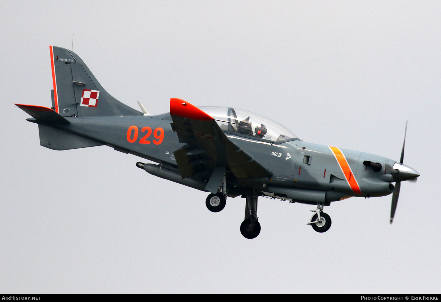 Aircraft Photo of 029 | PZL-Okecie PZL-130TC-2 Turbo Orlik | Poland - Air Force | AirHistory.net #529408