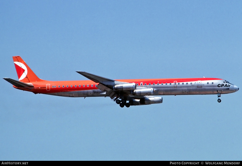Aircraft Photo of C-FCPS | McDonnell Douglas DC-8-63 | CP Air | AirHistory.net #529414
