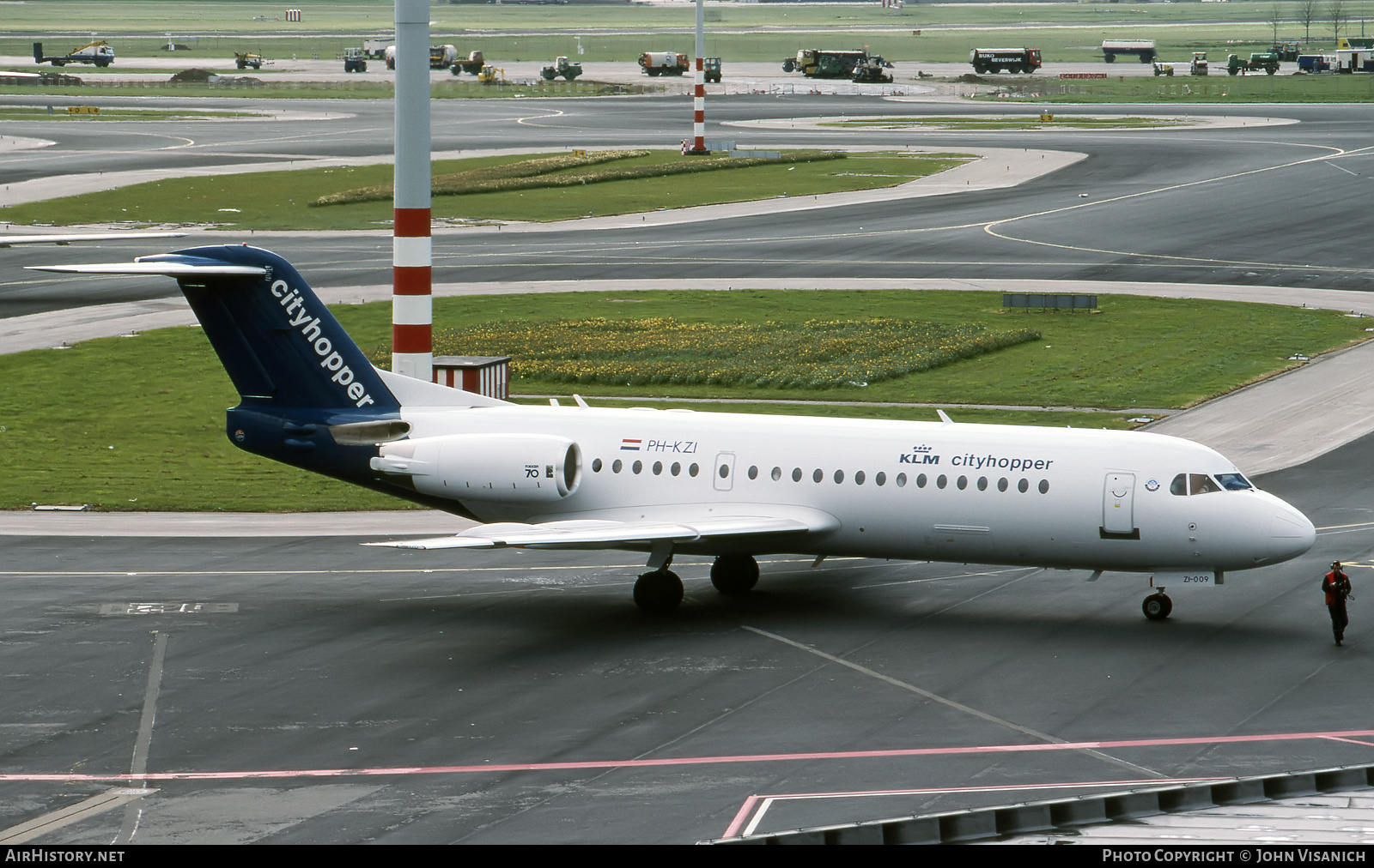 Aircraft Photo of PH-KZI | Fokker 70 (F28-0070) | KLM Cityhopper | AirHistory.net #529441