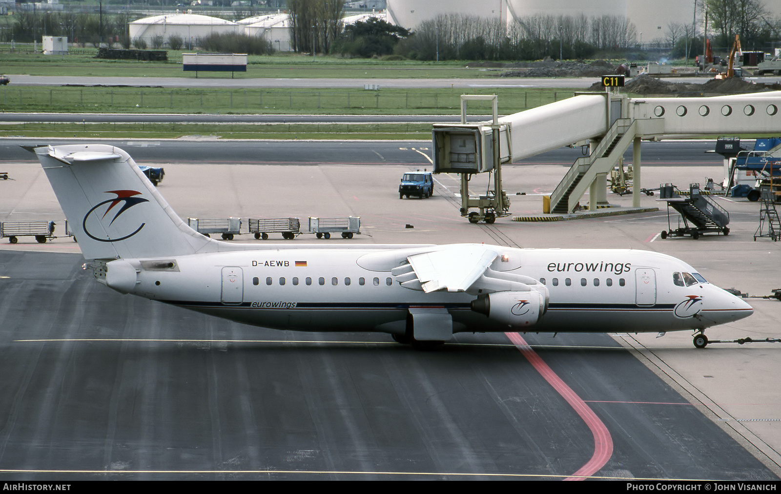 Aircraft Photo of D-AEWB | British Aerospace BAe-146-300 | Eurowings | AirHistory.net #529442