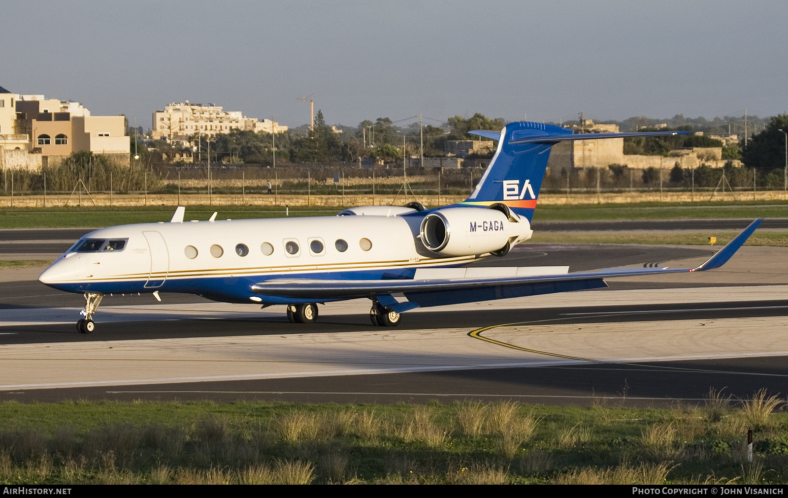 Aircraft Photo of M-GAGA | Gulfstream Aerospace G650 (G-VI) | AirHistory.net #529445