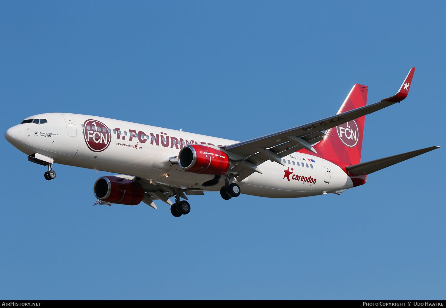 Aircraft Photo of 9H-CXA | Boeing 737-85R | Corendon Airlines | AirHistory.net #529460