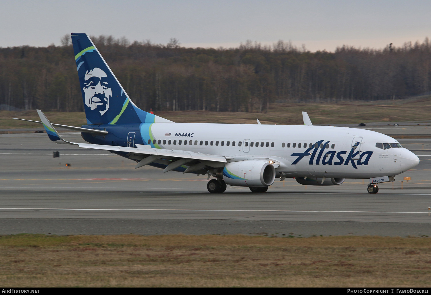 Aircraft Photo of N644AS | Boeing 737-790 | Alaska Airlines | AirHistory.net #529466