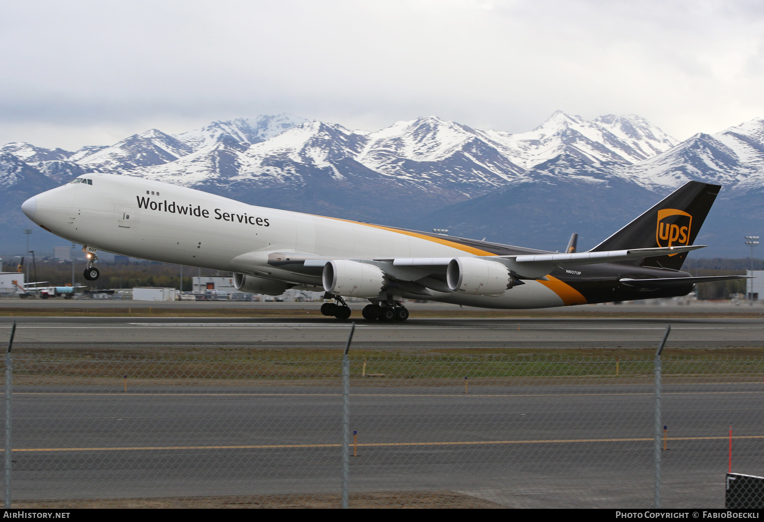 Aircraft Photo of N607UP | Boeing 747-8F | United Parcel Service - UPS | AirHistory.net #529467