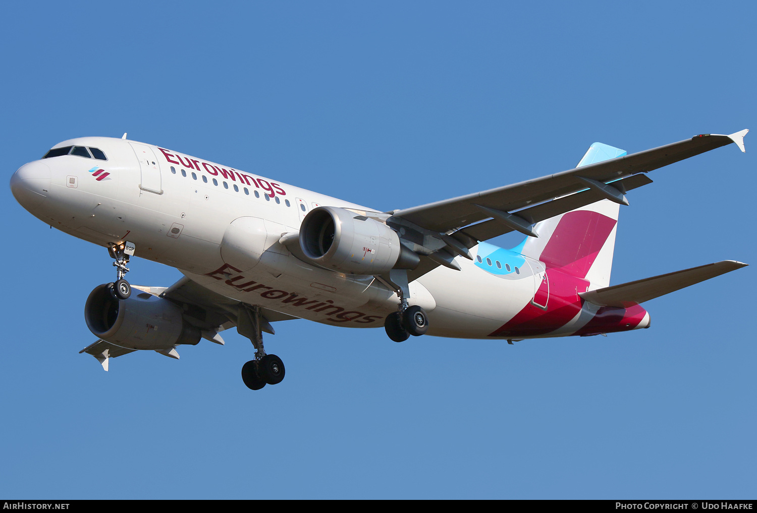 Aircraft Photo of D-ABGP | Airbus A319-112 | Eurowings | AirHistory.net #529473