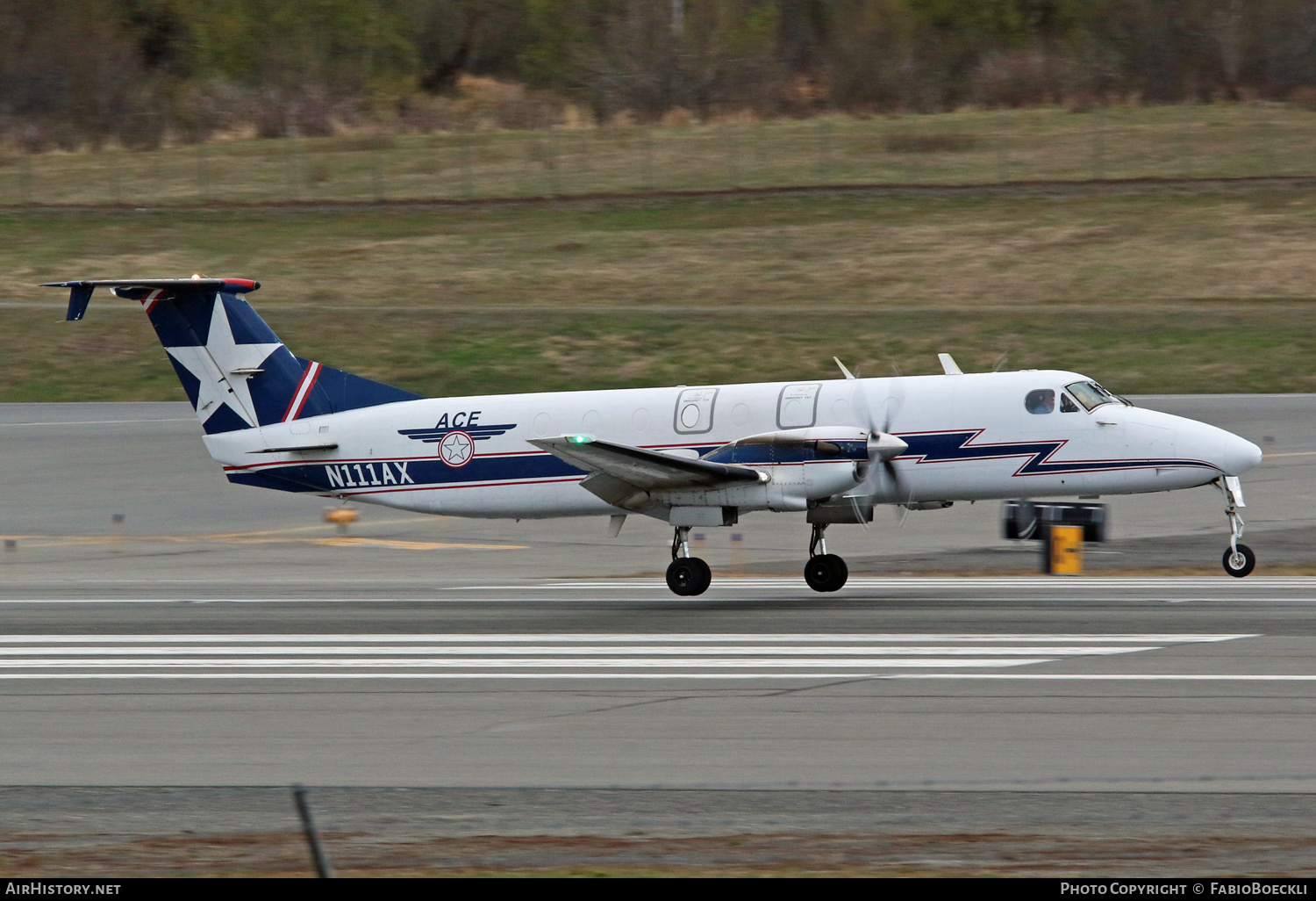 Aircraft Photo of N111AX | Beech 1900C-1 | Alaska Central Express - ACE | AirHistory.net #529486