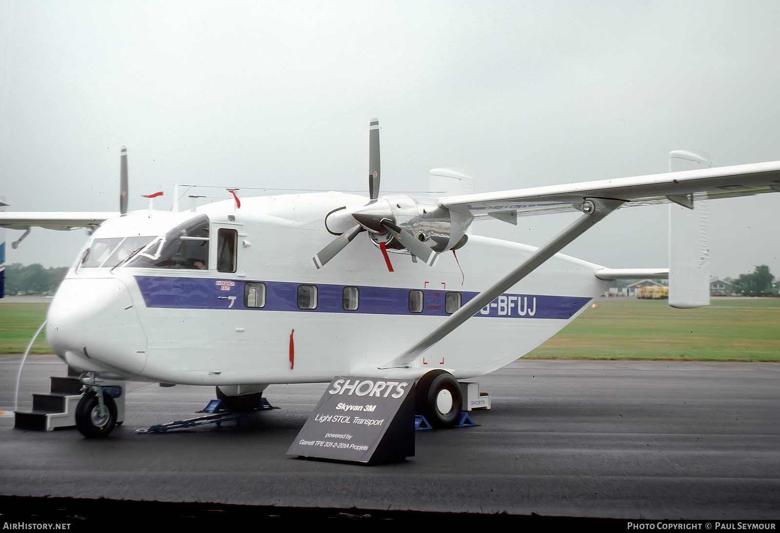 Aircraft Photo of G-BFUJ | Short SC.7 Skyvan 3M-100 | AirHistory.net #529500