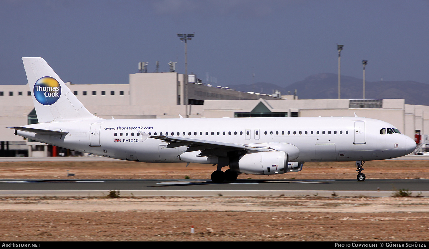 Aircraft Photo of G-TCAC | Airbus A320-232 | Thomas Cook Airlines | AirHistory.net #529509