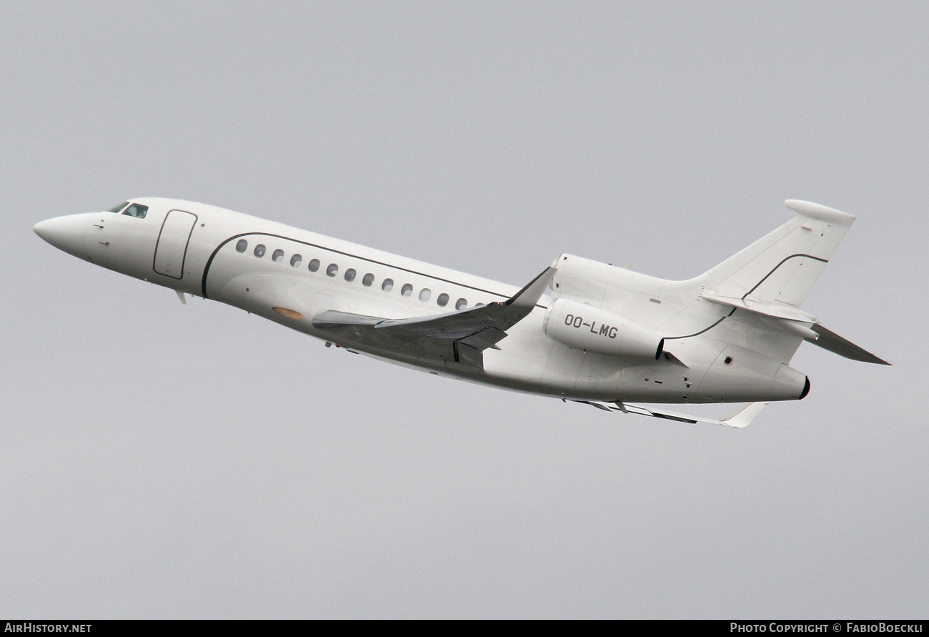 Aircraft Photo of OO-LMG | Dassault Falcon 7X | AirHistory.net #529510
