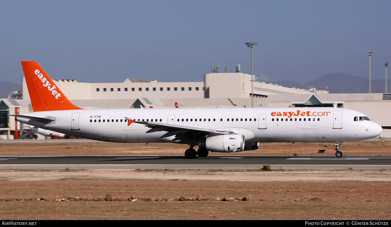 Aircraft Photo of G-TTIE | Airbus A321-231 | EasyJet | AirHistory.net #529511
