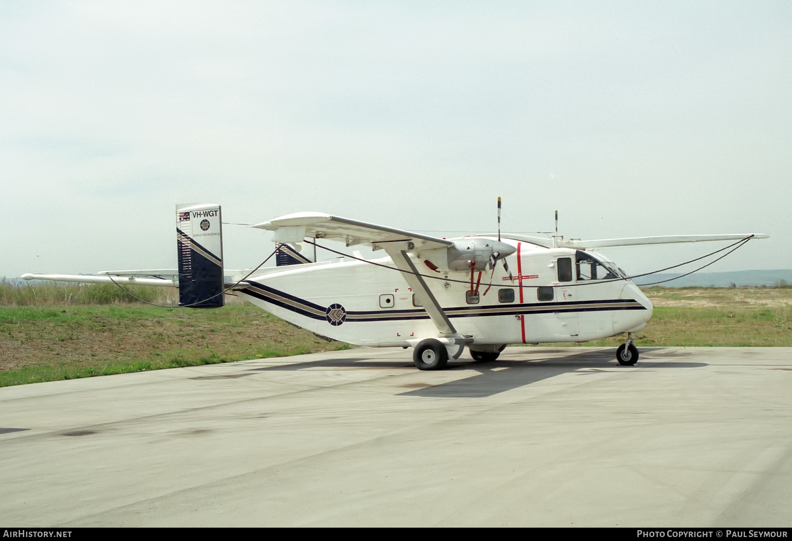 Aircraft Photo of VH-WGT | Short SC.7 Skyvan 3-100 | World Geoscience Corporation - WGC | AirHistory.net #529515
