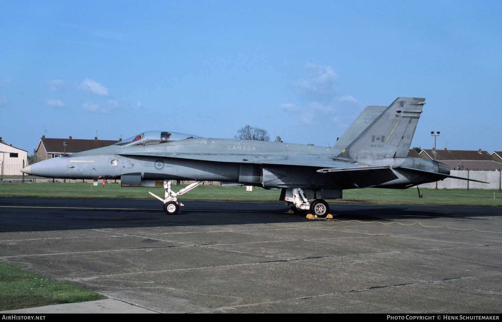 Aircraft Photo of 188760 | McDonnell Douglas CF-188A Hornet | Canada - Air Force | AirHistory.net #529526