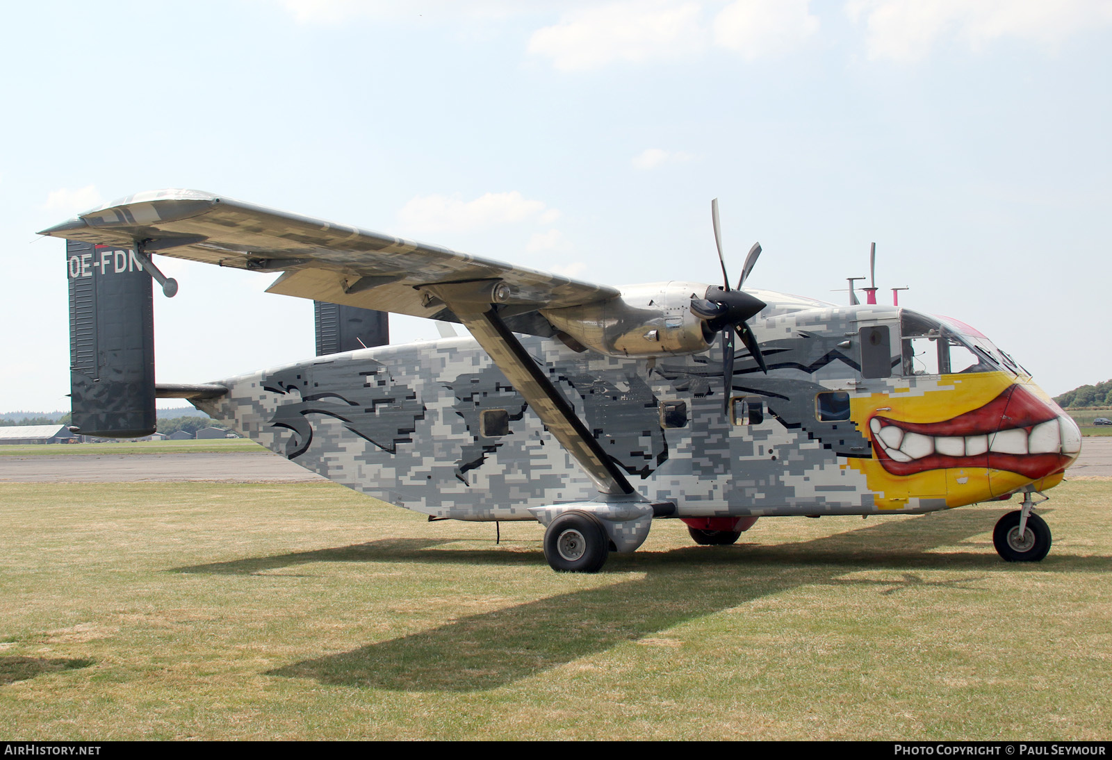 Aircraft Photo of OE-FDN | Short SC.7 Skyvan 3M-400 | Pink Aviation Services | AirHistory.net #529529