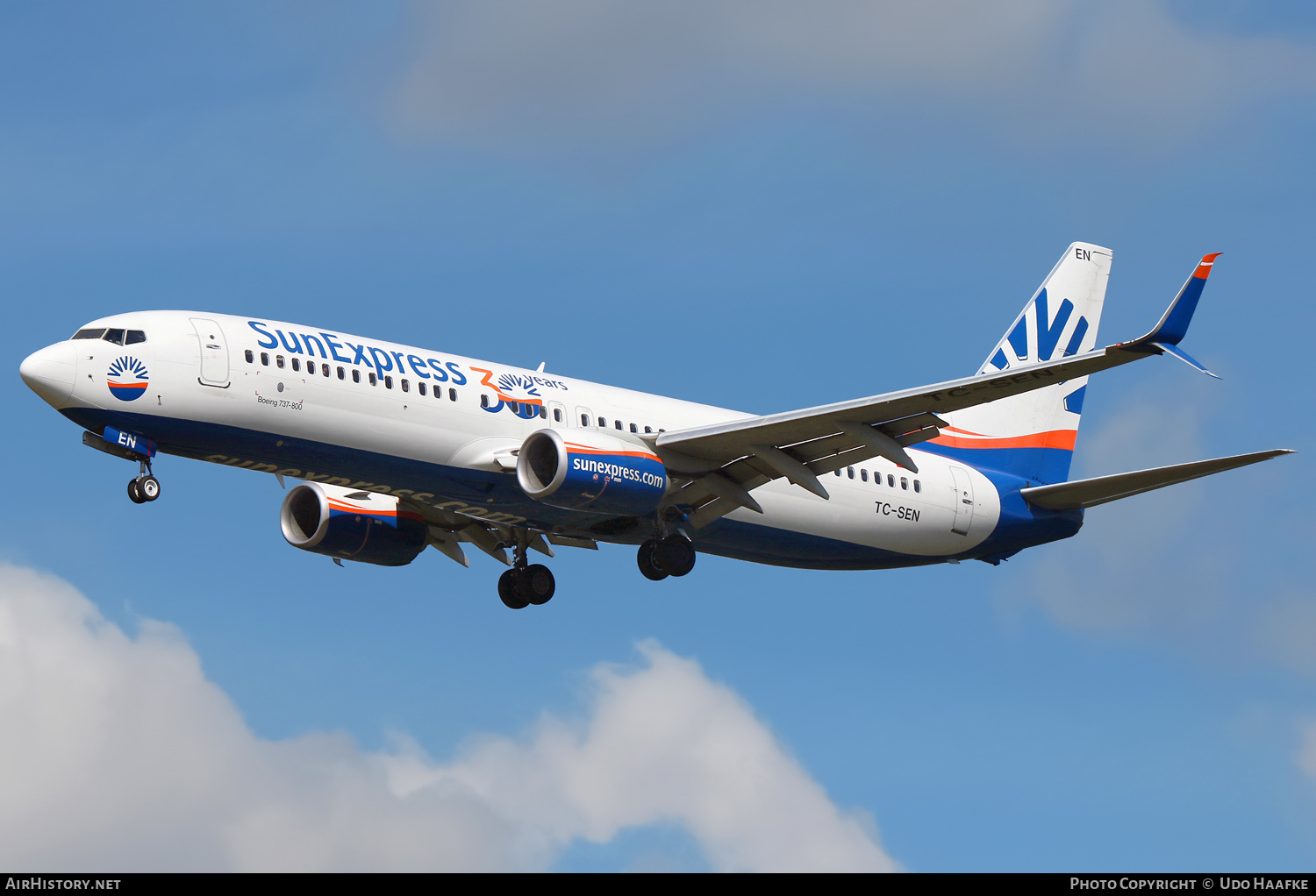 Aircraft Photo of TC-SEN | Boeing 737-8HC | SunExpress | AirHistory.net #529551