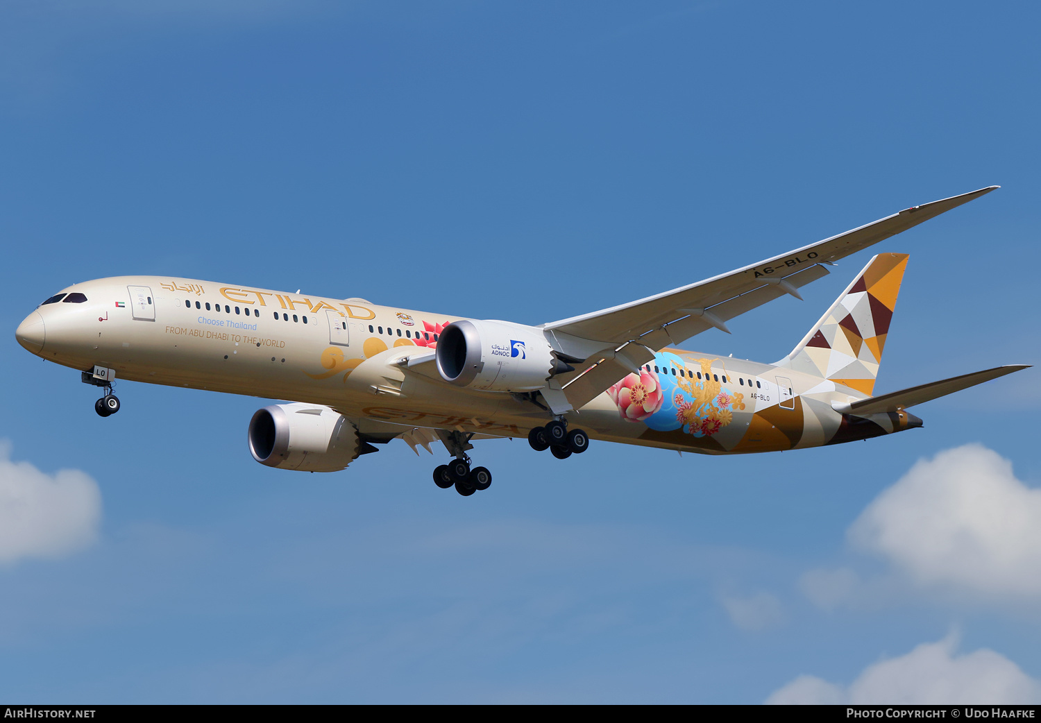 Aircraft Photo of A6-BLO | Boeing 787-9 Dreamliner | Etihad Airways | AirHistory.net #529561