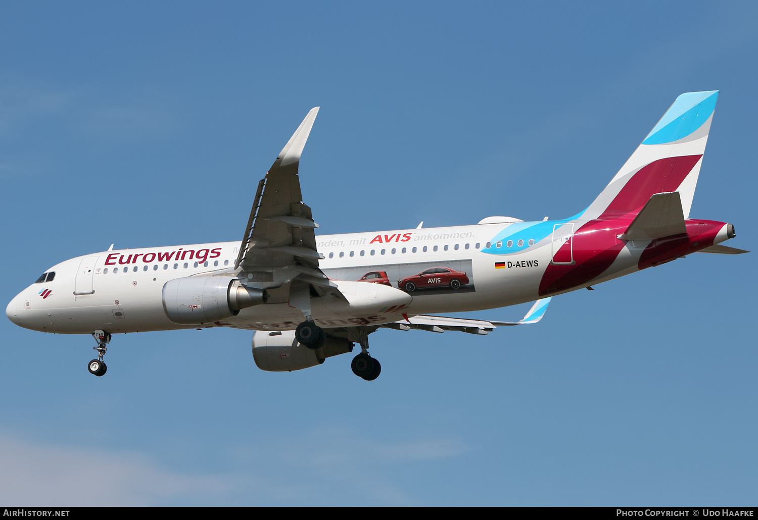 Aircraft Photo of D-AEWS | Airbus A320-214 | Eurowings | AirHistory.net #529562