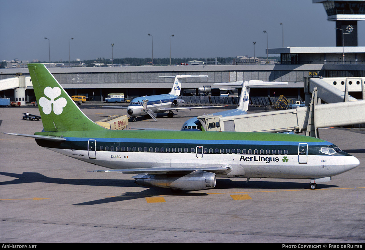 Aircraft Photo of EI-ASG | Boeing 737-248 | Aer Lingus | AirHistory.net #529572