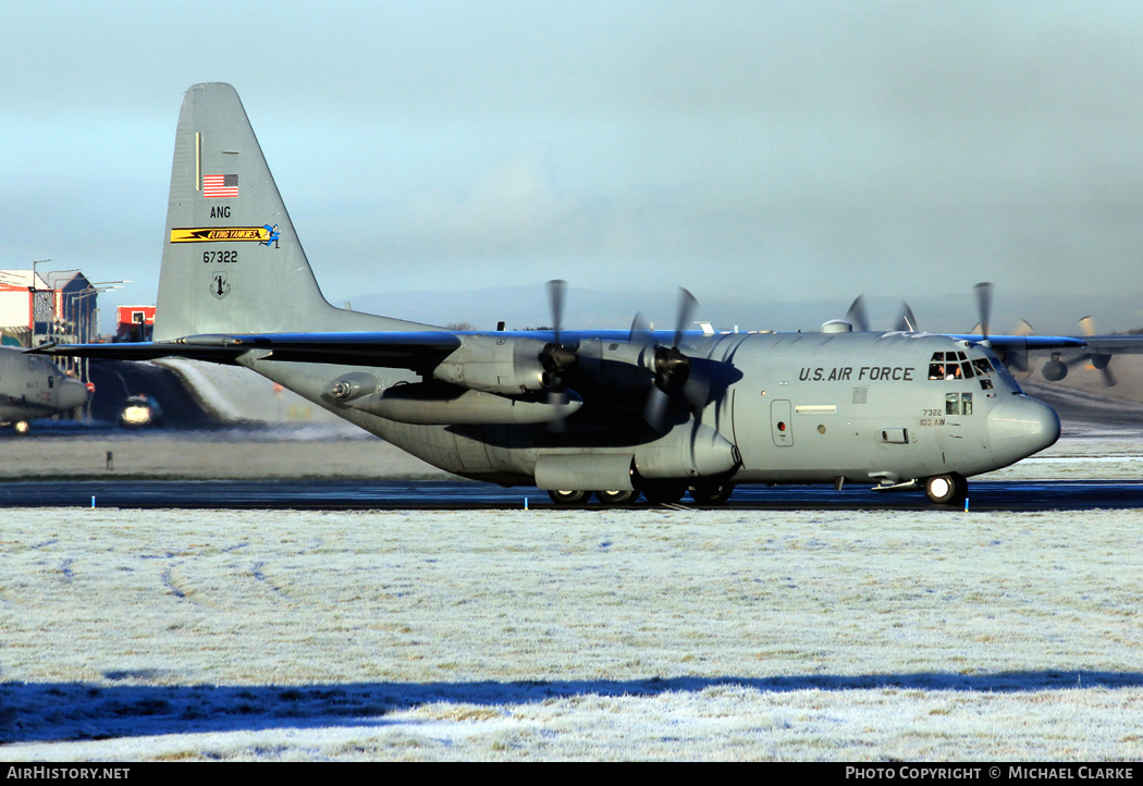 Aircraft Photo of 96-7322 / 67322 | Lockheed C-130H Hercules | USA - Air Force | AirHistory.net #529618