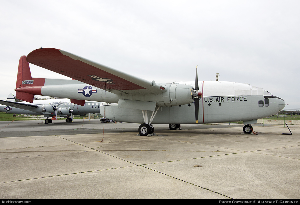 Aircraft Photo of 51-2881 / 0-12881 | Fairchild C-119G Flying Boxcar | USA - Air Force | AirHistory.net #529631