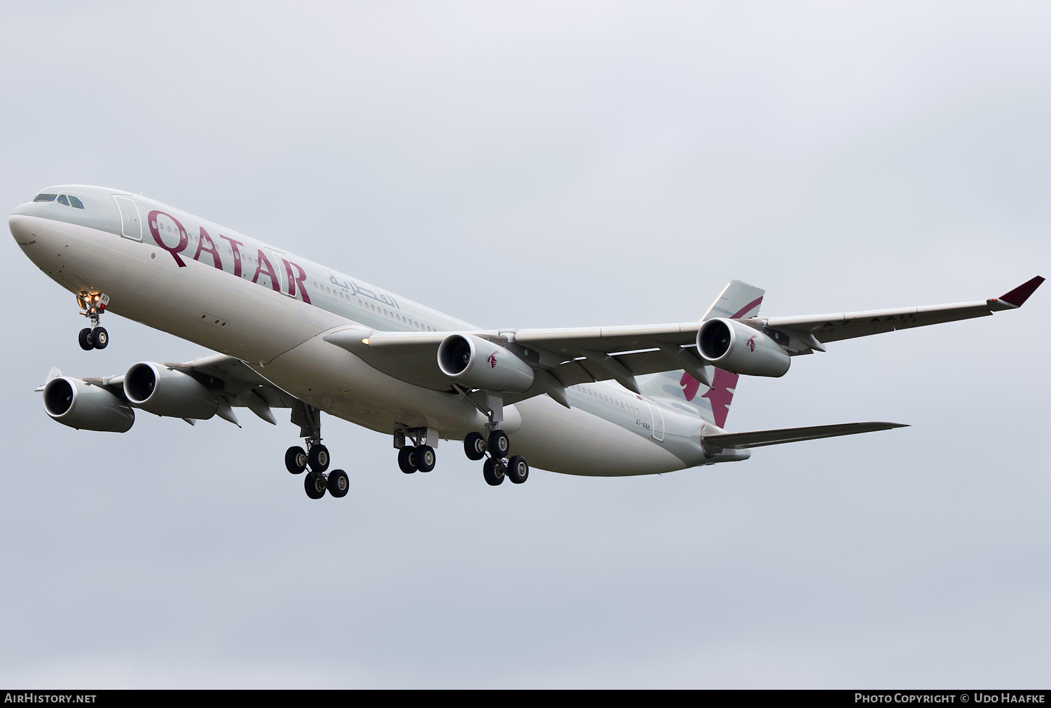 Aircraft Photo of A7-AAH | Airbus A340-313 | Qatar Amiri Flight | AirHistory.net #529633