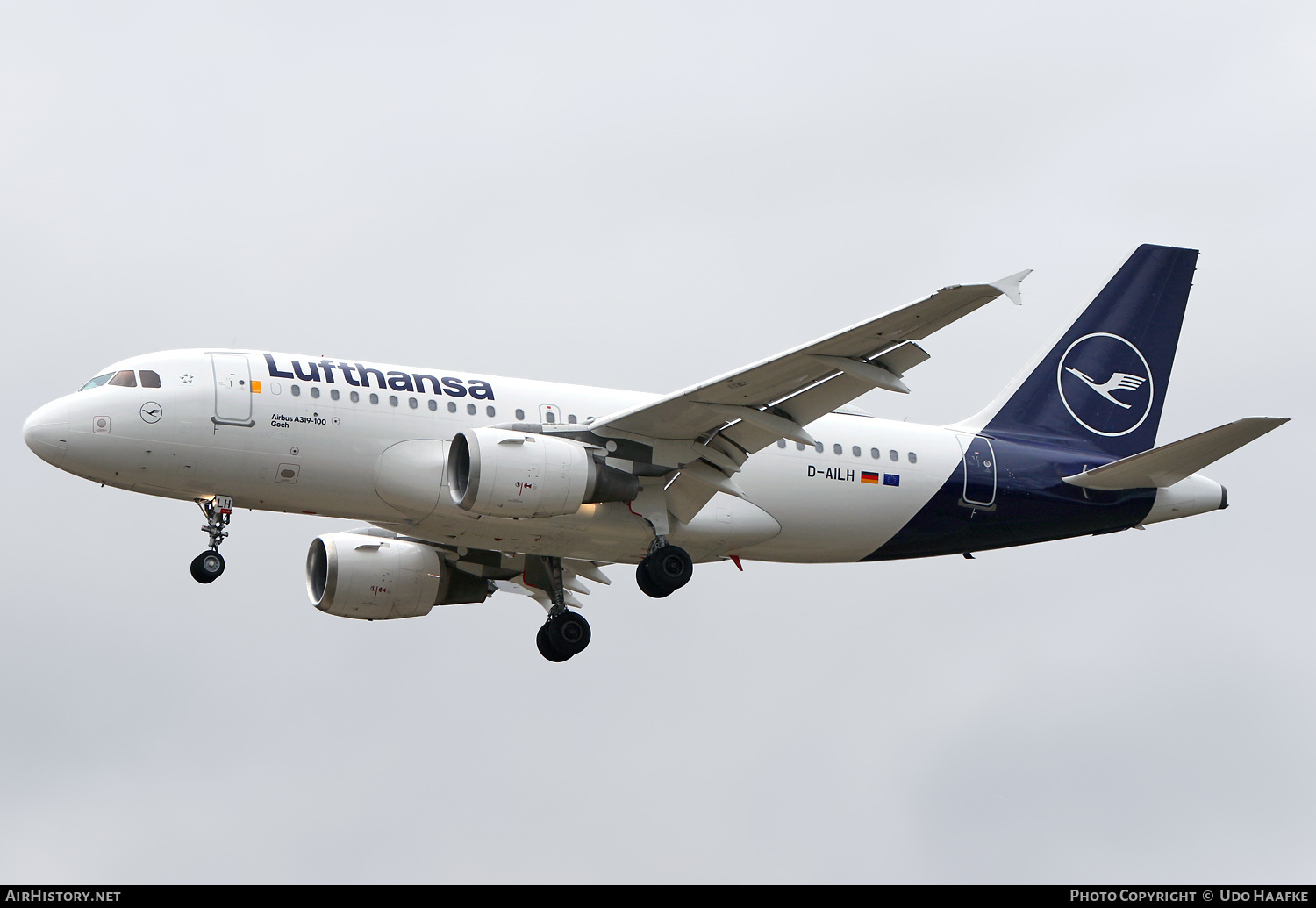 Aircraft Photo of D-AILH | Airbus A319-114 | Lufthansa | AirHistory.net #529635