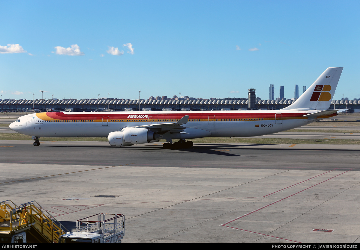 Aircraft Photo of EC-JCY | Airbus A340-642 | Iberia | AirHistory.net #529660
