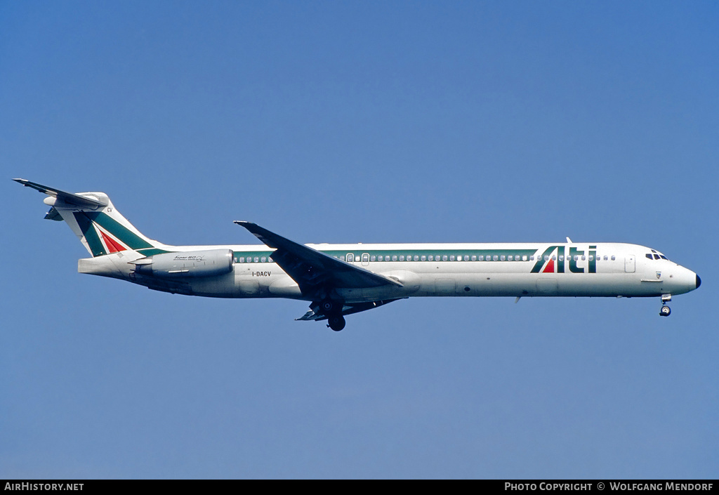 Aircraft Photo of I-DACV | McDonnell Douglas MD-82 (DC-9-82) | ATI - Aero Trasporti Italiani | AirHistory.net #529672