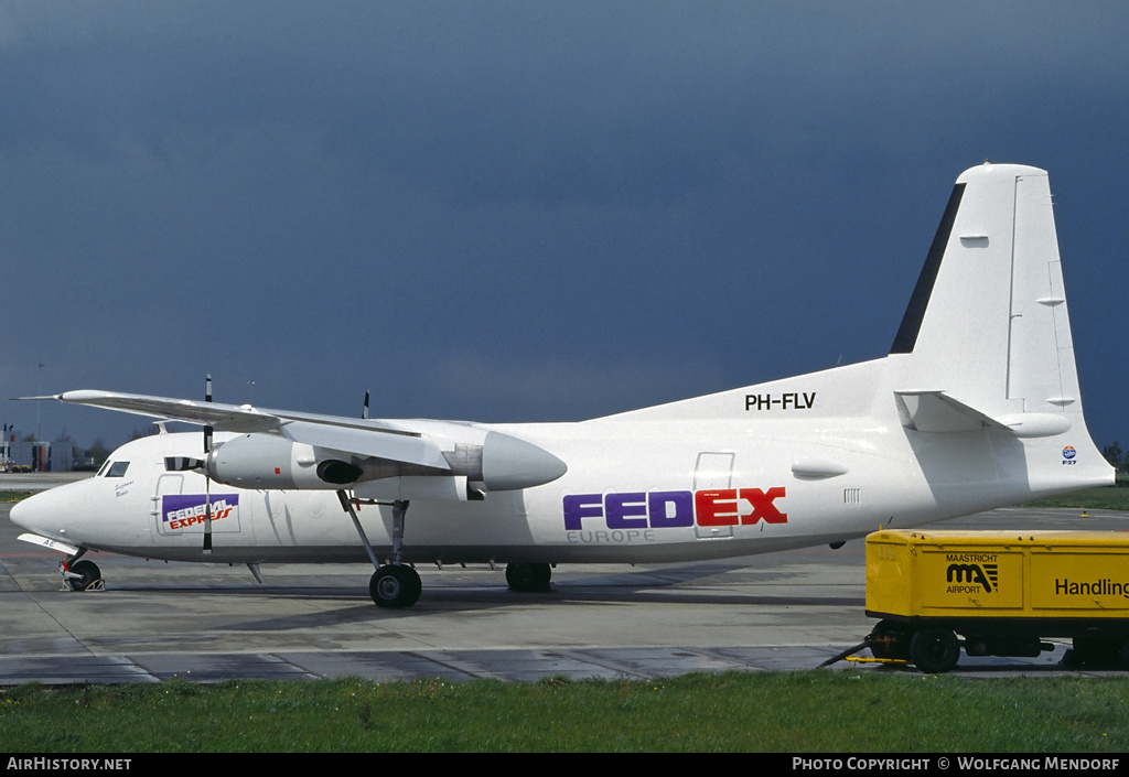 Aircraft Photo of PH-FLV | Fokker F27-600 Friendship | Fedex - Federal Express Europe | AirHistory.net #529681