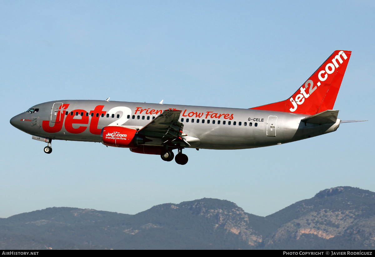 Aircraft Photo of G-CELE | Boeing 737-33A | Jet2 | AirHistory.net #529683