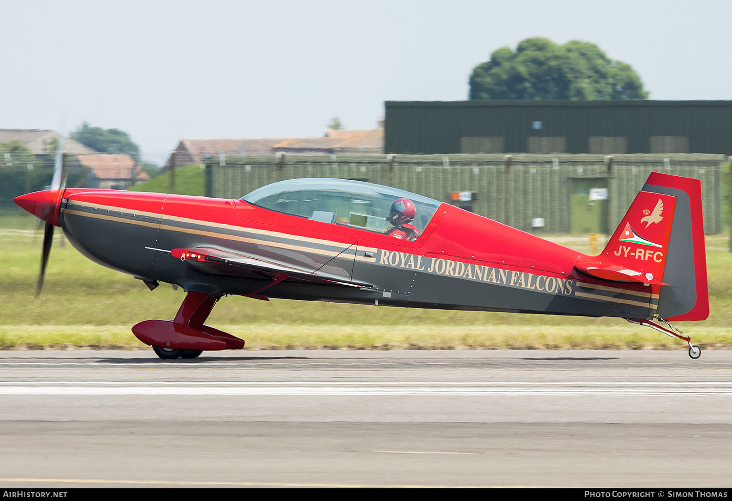 Aircraft Photo of JY-RFC | Extra EA-300L | Royal Jordanian Falcons | AirHistory.net #529684