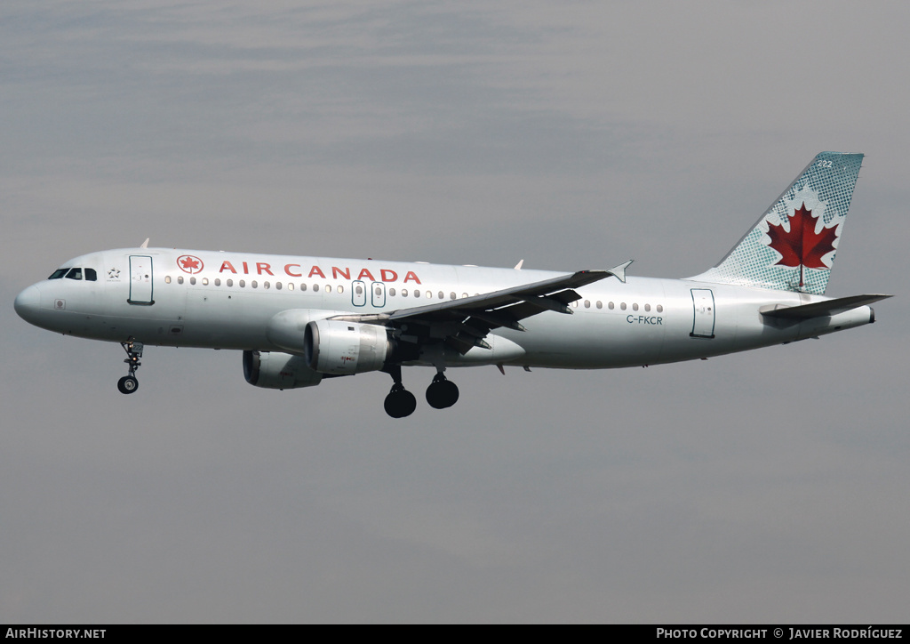 Aircraft Photo of C-FKCR | Airbus A320-211 | Air Canada | AirHistory.net #529702
