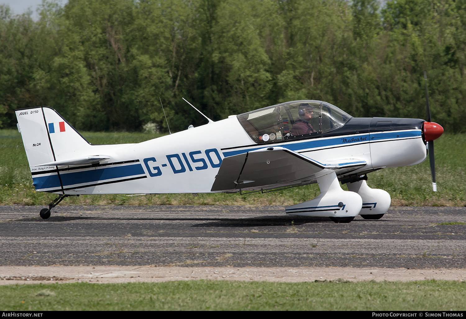 Aircraft Photo of G-DISO | SAN Jodel D-150 Mascaret | AirHistory.net #529705