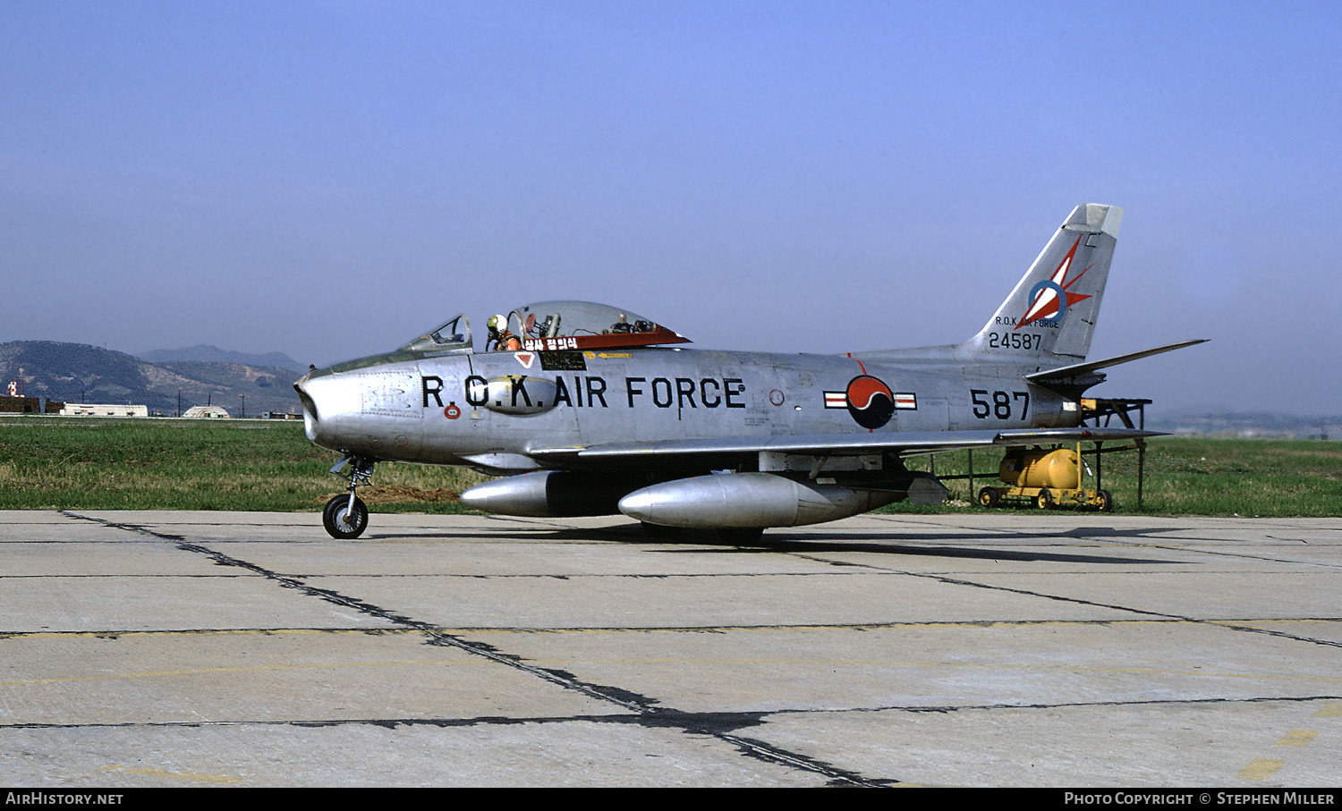 Aircraft Photo of 52-4587 / 24587 | North American RF-86F Sabre | South Korea - Air Force | AirHistory.net #529708