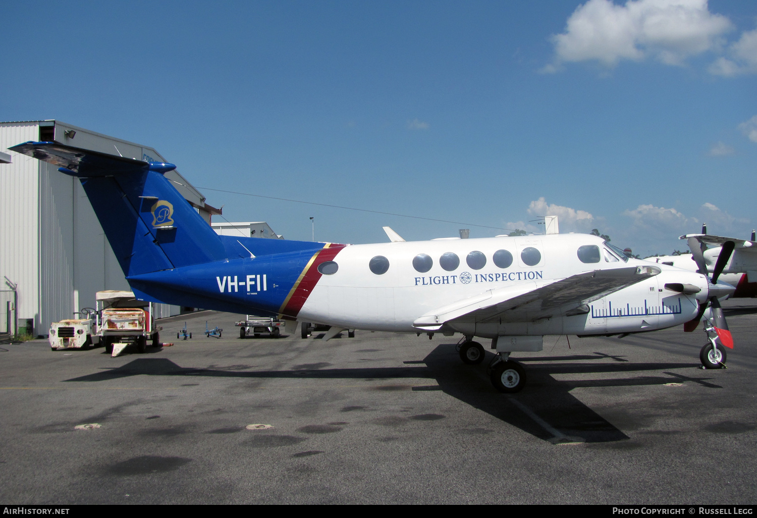 Aircraft Photo of VH-FII | Beech 200 Super King Air | Flight Inspection | AirHistory.net #529714