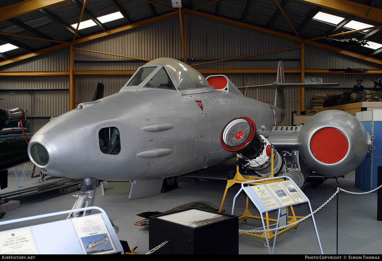 Aircraft Photo of VZ608 | Gloster Meteor FR9 | UK - Air Force | AirHistory.net #529715