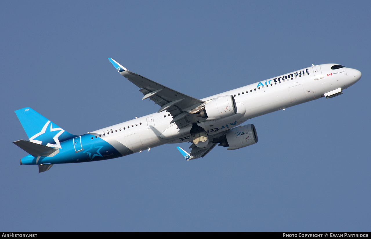 Aircraft Photo of C-GOIS | Airbus A321-271NX | Air Transat | AirHistory.net #529716
