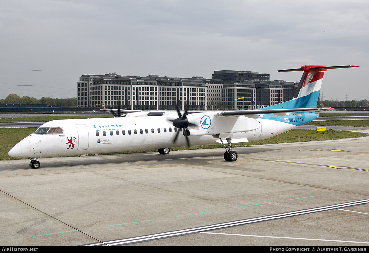 Aircraft Photo of LX-LQA | Bombardier DHC-8-402 Dash 8 | Luxair | AirHistory.net #529718