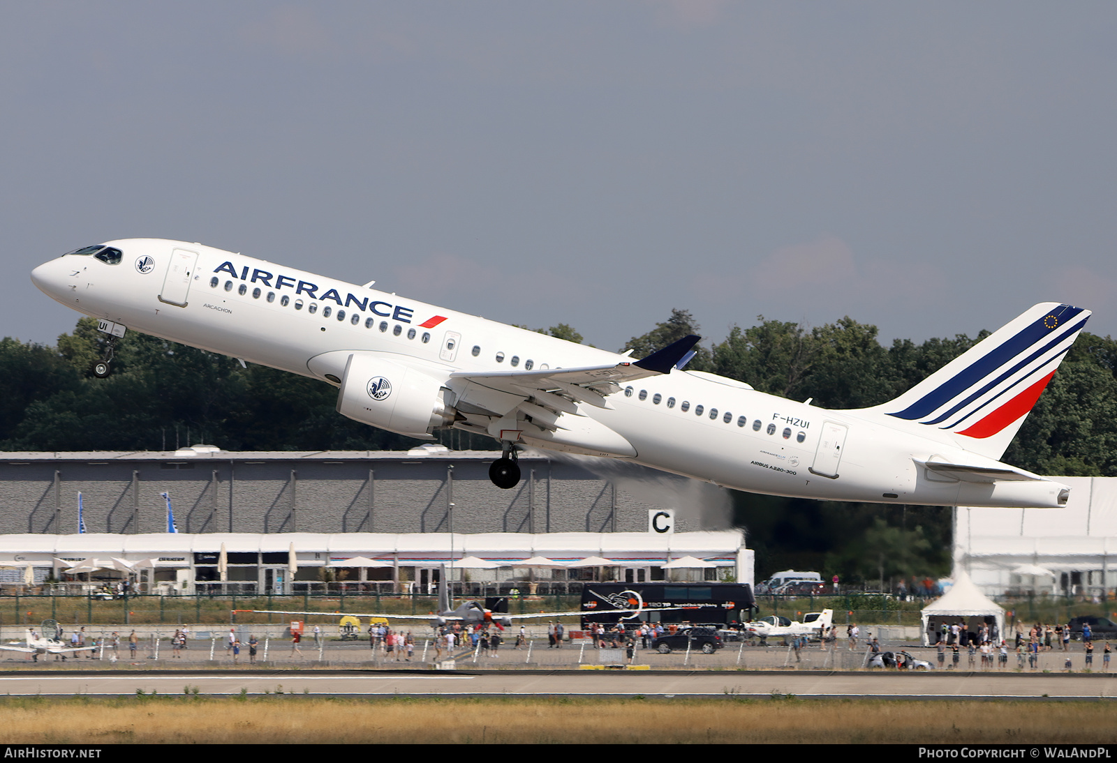 Aircraft Photo of F-HZUI | Airbus A220-371 (BD-500-1A11) | Air France | AirHistory.net #529728